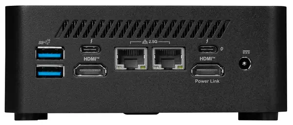 MSI Cubi NUC 1MG-007BDE 0.84L sized PC Noir 150U Intel SoC - Barebone - visuel 2