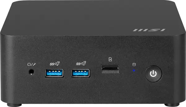 MSI Cubi NUC 1MG-007BDE 0.84L sized PC Noir 150U Intel SoC - Barebone - visuel 8