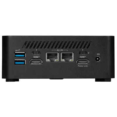 MSI Cubi NUC 1MG-008BDE 0.84L sized PC Noir 120U Intel SoC - Barebone - visuel 3