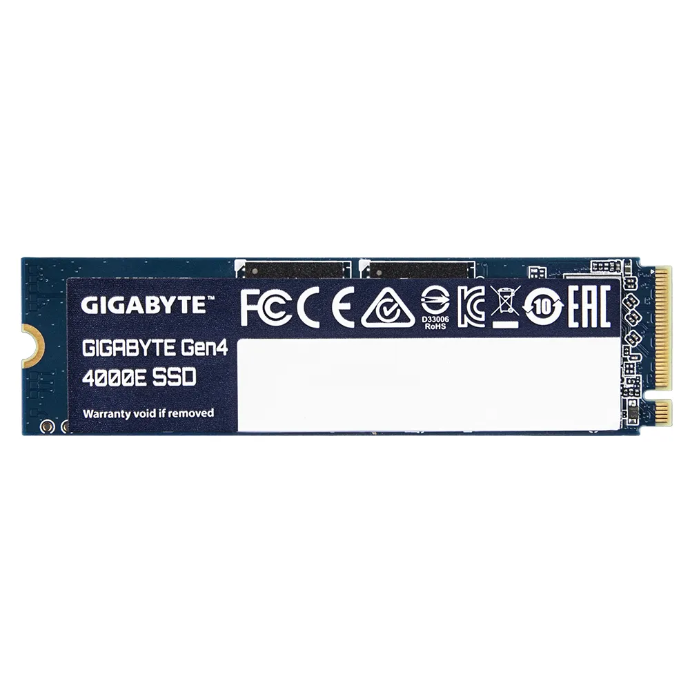 GIGABYTE Gen4 4000E 500 Go M.2 PCI Express 4.0 NVMe 3D NAND - Gigabyte - Disque dur SSD - visuel 1