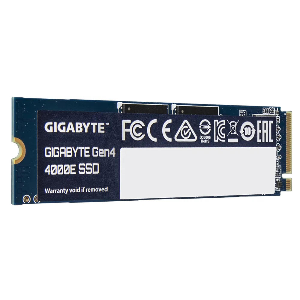 GIGABYTE Gen4 4000E 500 Go M.2 PCI Express 4.0 NVMe 3D NAND - Gigabyte - Disque dur SSD - visuel 3