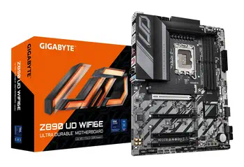 Carte mère Z890 UD WIFI6E - Prend en charge les processeurs Intel Core Ultra (Série 2), VRM à 12+1+2 livraison rapide