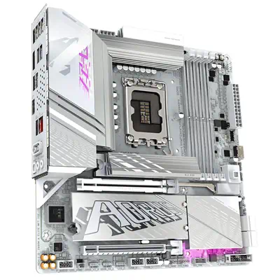 Carte mère Z890M AORUS ELITE WIFI7 ICE - Prend en charge les processeurs Intel Core Ultra (Série 2), - Gigabyte - visuel 3