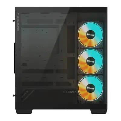GIGABYTE C500 PANORAMIC STEALTH Midi Tower Noir - Gigabyte - Boitier - visuel 4