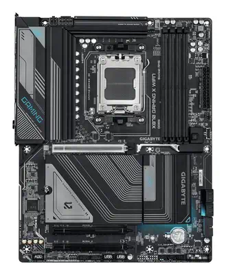 X870 GAMING X WIFI7 Carte Mère - Prend en charge les processeurs AMD Ryzen 9000, 16+2+2 phases VRM,  - Gigabyte - Carte mère - visuel 2