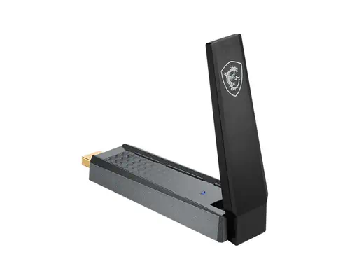 MSI AX1800 WiFi USB Adapter WLAN 1201 Mbit/s - Carte Réseau - visuel 1