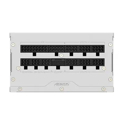 AORUS ELITE P1000W ICE Alimentation - PCIe 5.0, 80 PLUS Platinum, Conception entièrement modulaire,  - Gigabyte - Boitier d'alimentation - visuel 3