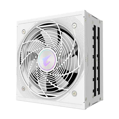 AORUS ELITE P850W ICE Alimentation - PCIe 5.0, 80 PLUS Platinum, Conception entièrement modulaire, V - Gigabyte - Boitier d'alimentation - visuel 2