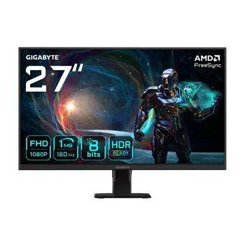 GS27FA Moniteur de jeu 27" FHD - 1920 x 1080, 180Hz, 1ms, 300 cd/m², FreeSync, HDR Ready, HDMI 2.0 livraison gratuite
