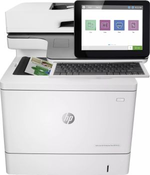 Achat Imprimante multifonction HP Color LaserJet Enterprise Flow M578c, Impression, copie, scan, fax, Impression recto-verso; Chargeur automatique de documents de 100 feuilles; Éco-énergétique au meilleur prix