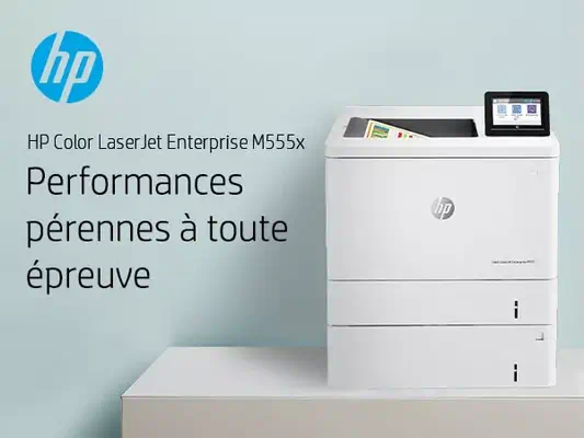 HP Color LaserJet Enterprise M555x - Imprimante Laser - visuel 8