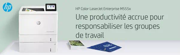 HP Color LaserJet Enterprise M555x - Imprimante Laser - visuel 1