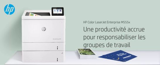 Achat HP Color LaserJet Enterprise M555x, Couleur, Imprimante sur hello RSE - visuel 9