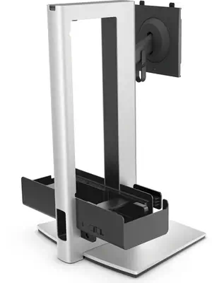 DELL Pro Slim OSS25 68,6 cm (27") Bureau Noir, Argent - Dell - Support Fixe & Mobile - visuel 5