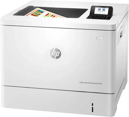 Imprimante HP Color LaserJet Enterprise M554dn - Imprimante Laser - visuel 2