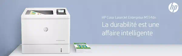 Imprimante HP Color LaserJet Enterprise M554dn - Imprimante Laser - visuel 5