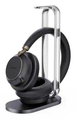 Casque USB-C/A Noir UC Yealink BH76 Plus avec Support de Charge - Casque Micro - visuel 2