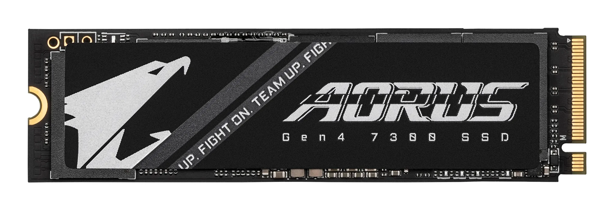 GIGABYTE AORUS Gen4 7300 1 To M.2 PCI Express 4.0 NVMe 3D TLC NAND - Gigabyte - Disque dur SSD - visuel 1