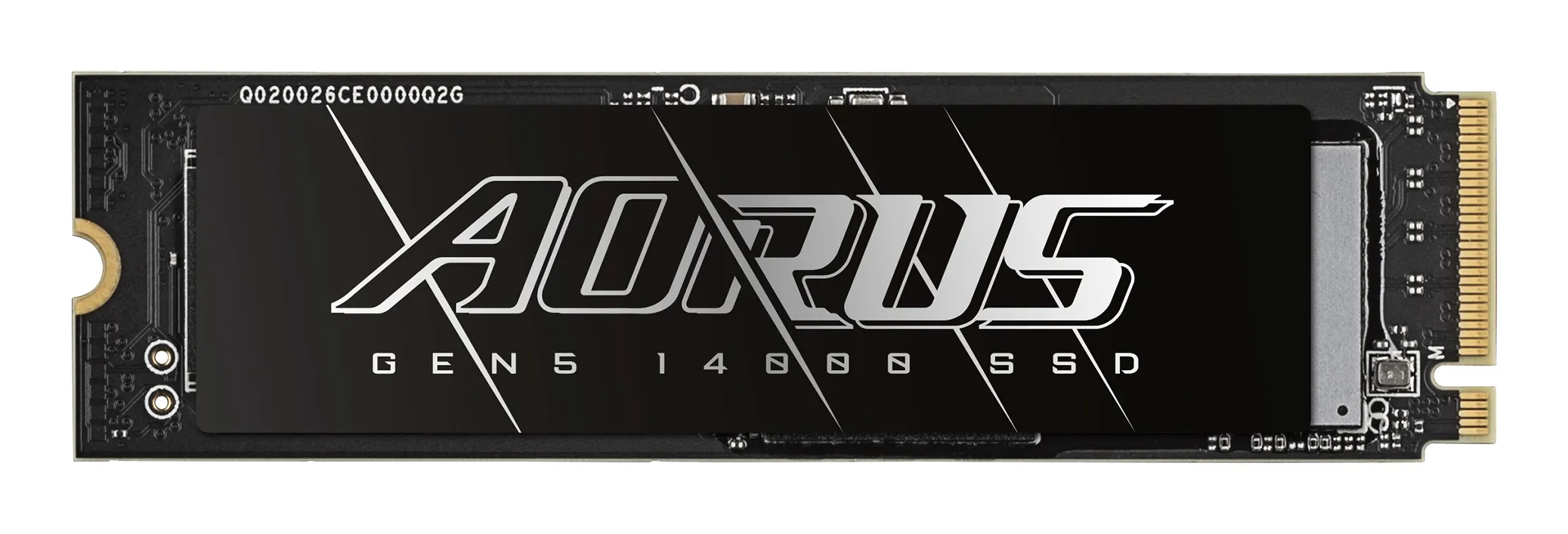 GIGABYTE AORUS Gen5 14000 4 To M.2 PCI Express 5.0 NVMe 3D TLC NAND - Gigabyte - Disque dur SSD - visuel 1