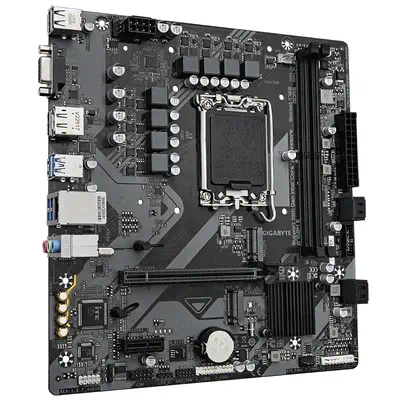 B760M E Carte mère - Compatible avec les processeurs Intel Core 14ᵉ génération, VRM 6+1+1 phases, ju - Gigabyte - visuel 3