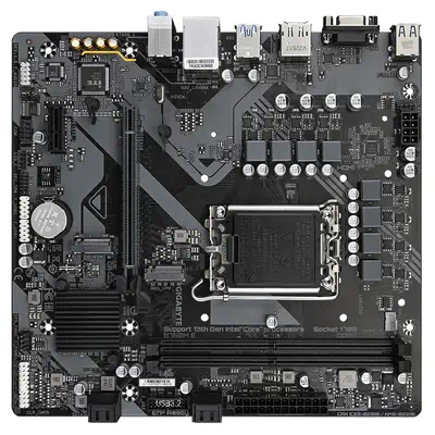 B760M E Carte mère - Compatible avec les processeurs Intel Core 14ᵉ génération, VRM 6+1+1 phases, ju - Gigabyte - visuel 4
