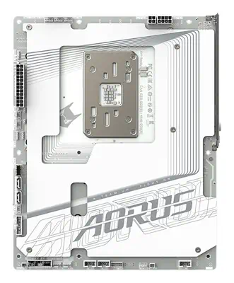 B850 AORUS STEALTH ICE Carte Mère – Processeurs AMD Ryzen série 9000, VRM numérique 14+2+2 phases, j - Gigabyte - Carte mère - visuel 3