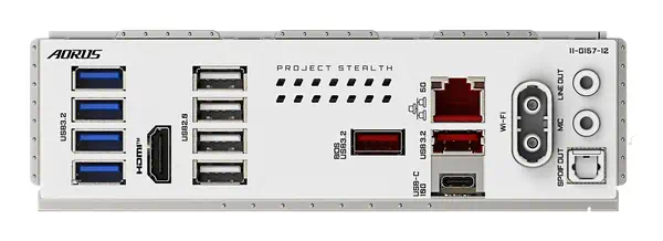 B850 AORUS STEALTH ICE Carte Mère – Processeurs AMD Ryzen série 9000, VRM numérique 14+2+2 phases, j - Gigabyte - Carte mère - visuel 6
