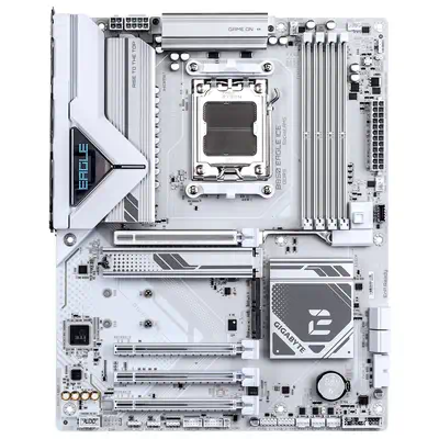 B850 EAGLE ICE Carte Mère – Processeurs AMD Ryzen série 9000, VRM numérique 8+2+2 phases, jusqu’à 82 - Gigabyte - Carte mère - visuel 2