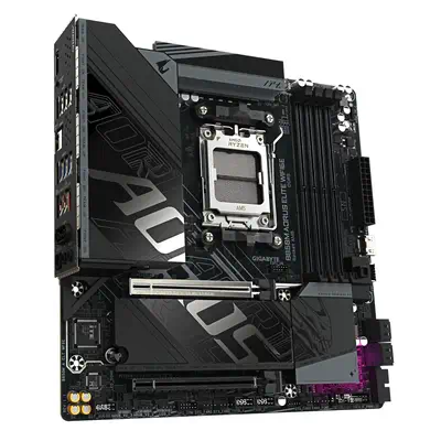 B850M AORUS ELITE WIFI6E Carte mère - Processeurs AMD Ryzen série 9000, VRM numérique 12+2+2 phases, - Gigabyte - visuel 4