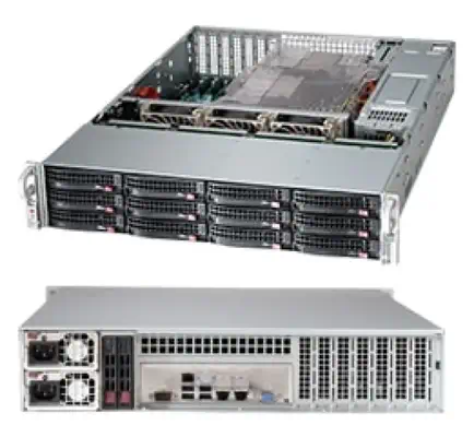 CSE-826BAC12-R1K23LPB - Supermicro - Boitier - visuel 1
