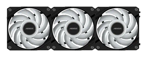 AORUS EZ CHAIN FAN 120 (3-Pack) - Gigabyte - Refroidissement PC - visuel 6