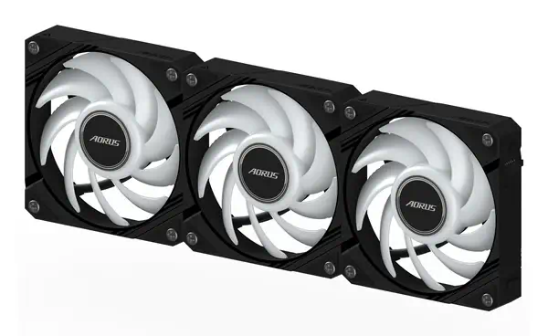 AORUS EZ CHAIN FAN 120 (3-Pack) - Gigabyte - Refroidissement PC - visuel 5