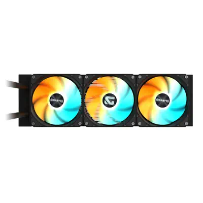 GAMING 360 Refroidisseur Liquide pour CPU - 3x120 mm Ventilateurs ARGB, Mécanisme d'emboîtement coul - Gigabyte - Refroidissement PC - visuel 2