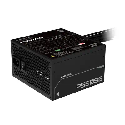 P550SS Bloc d'Alimentation - PCIe 5.0, 80 PLUS Silver, Ventilateur 120 mm, Compatible ATX 3.0, Prise - Gigabyte - Boitier d'alimentation - visuel 6