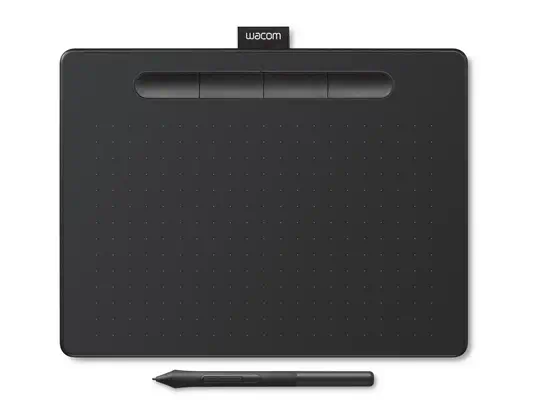 Wacom Intuos CTL-6100K-B tablette graphique Noir 216 x 135 mm USB - Tablette graphique - visuel 2