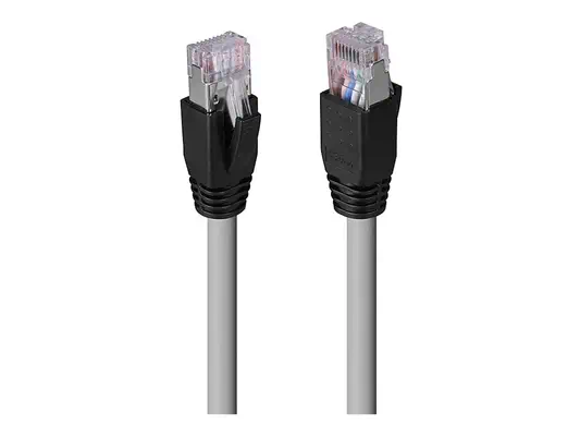 LINDY 60m Cat.6A U/FTP LSZH Solid Core Cable Grey - Lindy - Câble RJ et Fibre optique - visuel 2