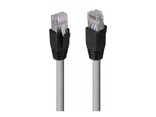 LINDY 60m Cat.6A U/FTP LSZH Solid Core Cable Grey - Lindy - Câble RJ et Fibre optique - visuel 1