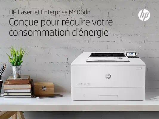 HP LaserJet Enterprise M406dn - Imprimante Laser - visuel 2