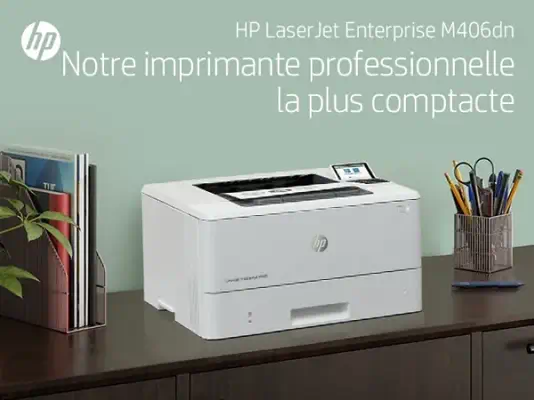 HP LaserJet Enterprise M406dn - Imprimante Laser - visuel 8