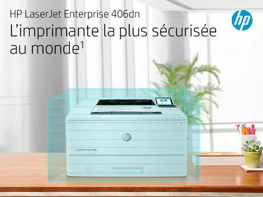 HP LaserJet Enterprise M406dn - Imprimante Laser - visuel 4