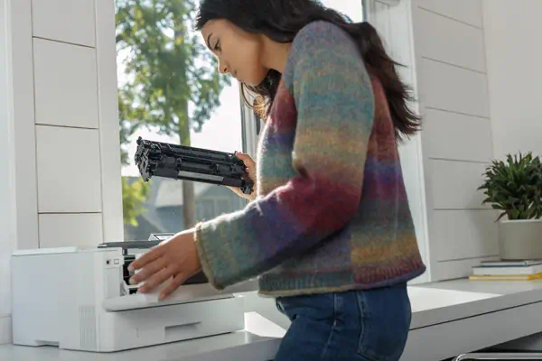 HP LaserJet Enterprise M406dn - Imprimante Laser - visuel 6