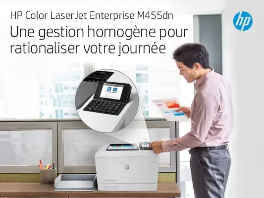 HP Color LaserJet Enterprise M455dn - Imprimante Laser - visuel 4