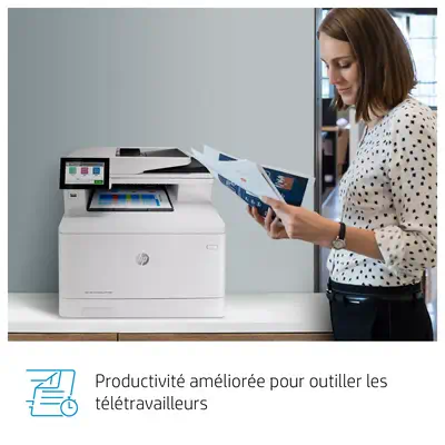 HP Color LaserJet Enterprise M480f MFP A4 color Laser - Multifonctions Laser - visuel 3