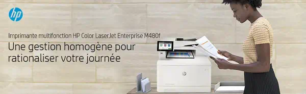 Vente HP Color LaserJet Enterprise M480f MFP A4 color HP au meilleur prix - visuel 8