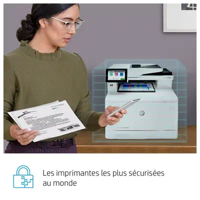 HP Color LaserJet Enterprise M480f MFP A4 color Laser - Multifonctions Laser - visuel 1
