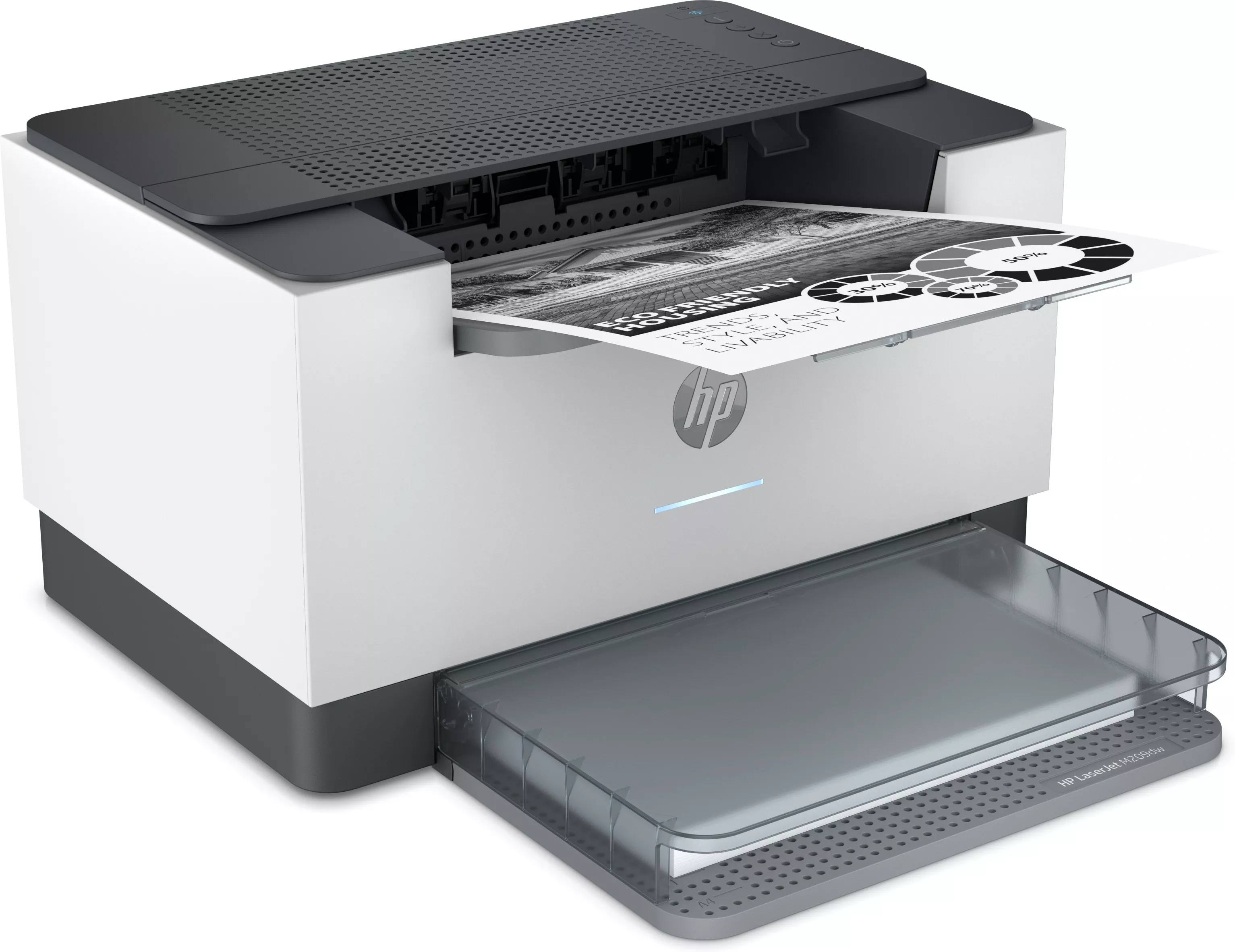 Vente Imprimante HP LaserJet M209dwe, Noir et blanc, Imprimante HP au meilleur prix - visuel 4