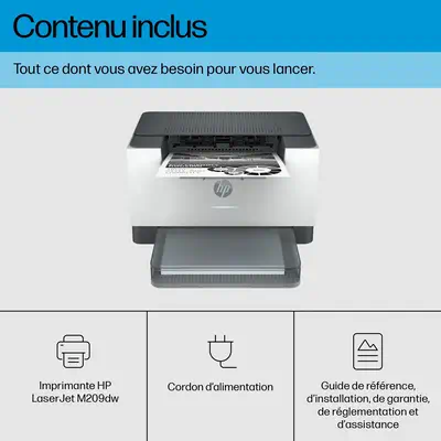 Imprimante HP LaserJet M209dw HP - visuel 1 - hello RSE - Taille réduite. De grandes performances