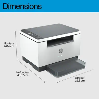 HP LaserJet MFP M234dw A4 mono 29ppm USB WiFi - Multifonctions Laser - visuel 9