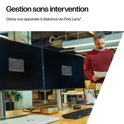 Station d’accueil HP Thunderbolt 4 Ultra G6 180 W - Station d'accueil pour portable - visuel 7