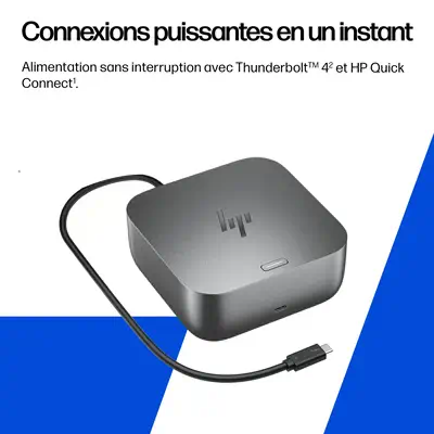 Station d’accueil HP Thunderbolt 4 Ultra G6 180 W - Station d'accueil pour portable - visuel 10